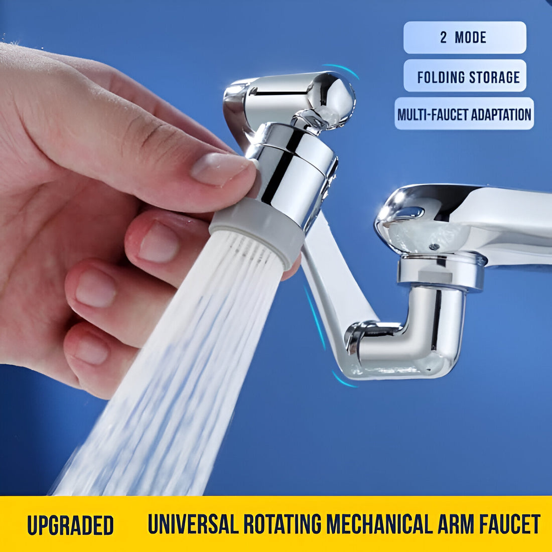 Stainless Steel Rotating Faucet - Modern universal Swivel Tap